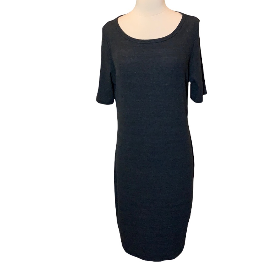 LuLaRoe Dark Gray Julia Dress